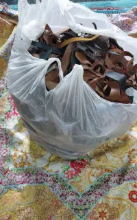 پارچه های چرم اصل