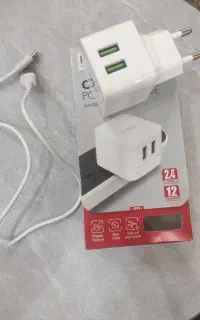 شارژر مبدل دورسره به همراه کابل تایپسی