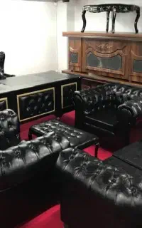 مبلمان اداری،مدل چستر،چرم کریستال