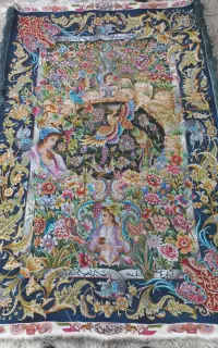 تابلوفرش ۶۰رج درابعاد۱در۱/۵متر