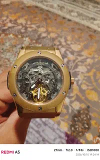 ساعت اتومات اصل هابلوت