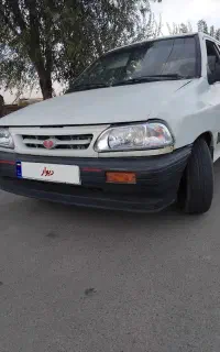 پراید هاچبک سفید مدل ۸۰