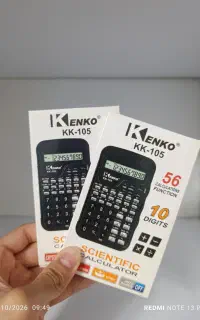 ماشین حساب مهندسی kenko مدل kk 105 آکبند