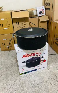 قابلمه تک و کتری قوری و تابه تک  همه دورو گرانیت