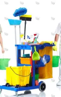 نظافت راه پله وپارکینگ