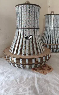 لامپ دستساز لوستری