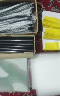 مقداری فنر صحافی طلق شیرازه پاکت نامه باقیمت مناسب