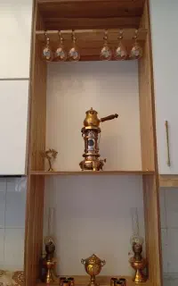 کافی بار رنگ چوب