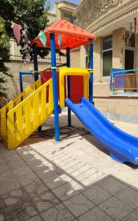 سرسره و تاب فایورگلاس