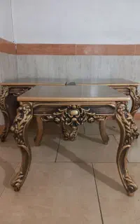 جلومبلی عسلی یک میزبزرگ سه عددکوچیک