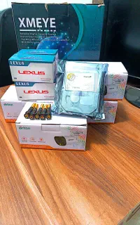 پک  ۴ عددی دوربین مداربسته،دزدگیر کرکره برقی و جک