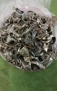 خ نقره شکسته و مستعمل