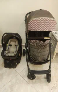 ست کالسکه و کریر و کارسیت بیبی ترند Baby Trend