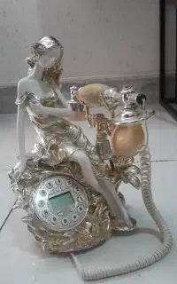 گوشی تلفن کم کار در حد نو