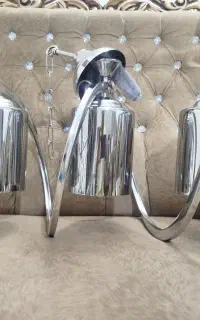 لوستر سه لامپی نو و آکبند