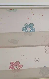 تزئین اتاق کودک(پرده زبرا)