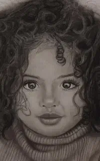 هدیه خاص/طراحی چهره سیاه قلم