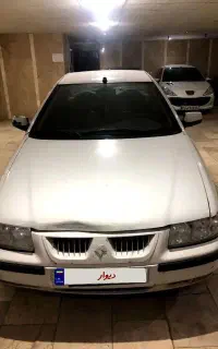 سمند مدل ۹۰ ای اف سون دوگانه سوز شرکتی