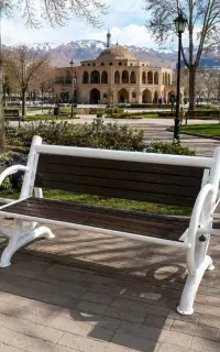 نیمکت بغل میز
