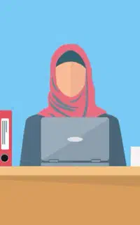 کارمند فروش خانم