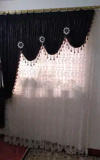 پرده پذیرایی در ابعاد 2.25*1.60