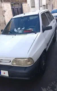 پراید سفید ۸۵ معاوضه با پیکان وانت