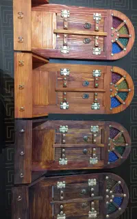 در سنتی آیینه و جا کلیدی