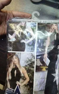 پک بسته بندی پوشاک با آویز رگالی تخته mdf فروشگاه