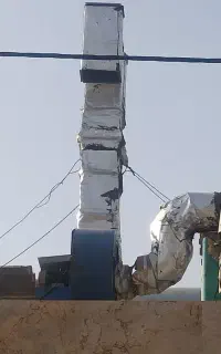 سانتفیوژ هواکش فن حلزونی صنعتی دمنده مکنده موتوژن