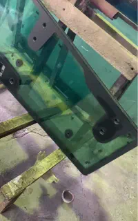 تولید انواع شیشه خم