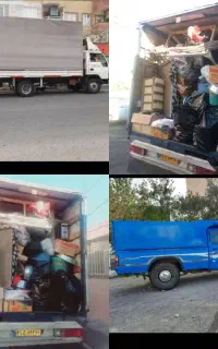 وانت/تلفنی/اعتمادحمل بار اثاثیه منزل ماشین باکارگر