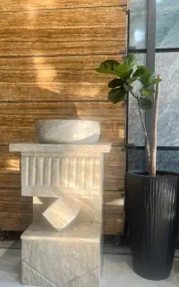 روشویی سنگی دیپلمات