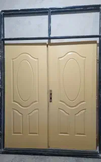 درب چوبی و آلمینیوم