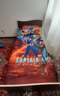 تخت کودک با بوفه