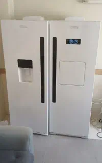 یخچال دو قولو ژنرال استیل نو نو پلاستیک هاش روشه