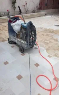 کفساب سنگ سابی موزایک گرانیت سرامیک بتون