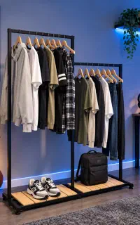 رگال پله ای  کف چوبی تکنو فلز