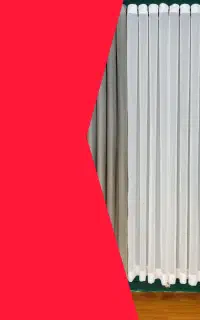 باورنکردنی ست پرده آماده مناسب پنجره ۲ متری