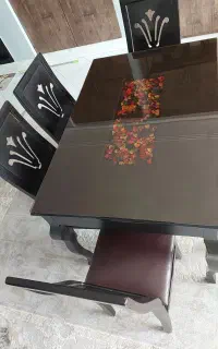 میز ناهارخوری ۶ نفره چوبی