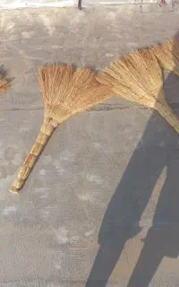 جارو دستی دست بافت فق العاده محکم