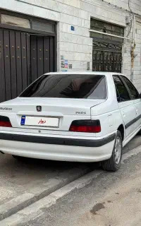 پژو پارس مدل 95دوگانه دستی