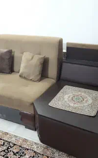 مبل ال ۷ نفره به همراه میز
