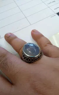 انگشتر قواره دار نقره ۹۲۵ دست ساز سوسنی
