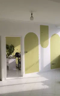 نقاشی ساختمان و نصب کاغذ دیواری