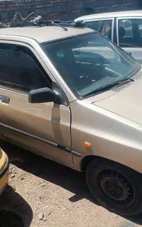 پراید مدل ۸۵ رنگ بژ دوگانه شرکتی