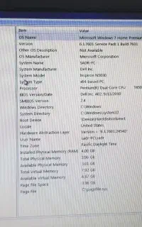 لب تاب مدل دل inspiron N5030