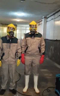 سمپاشی اماکن مختلف بر علیه حشرات و جوندگان موذی