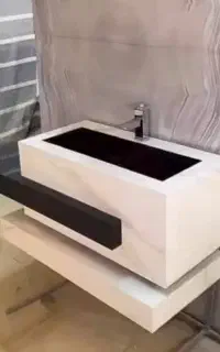 تولید کننده روشویی سرامیکی وپله معلق