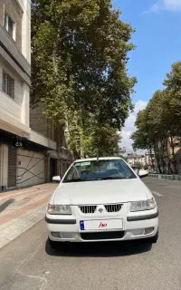 سمند سفید دوگانه دستیLX XU7