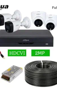 پکیج کامل 4 دوربین داهوا